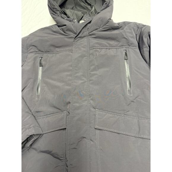 Noize Men's XXL Casper Midweight Hooded Puffer Jacket Black Winter Ski Jacket - Picture 7 of 16